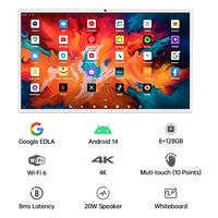 Téléviseur intelligent Android 22-32 pouces Full HD LCD avec écran tactile, portable, sur roulettes, batterie intégrée pour l'éducation et les entreprises
