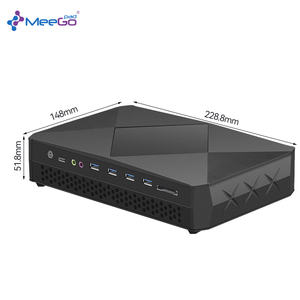 MeeGopad, Mejor Precio, Compatible con 4 Pantallas, 2*HD DP, Win10/<span class=keywords><strong>Linux</strong></span>, Intel I5 8305G CPU, Gráficos Independientes, Mini PC para Juegos, Portátil - Product Image 1