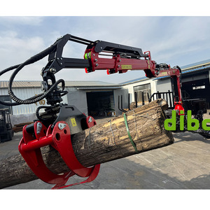 TÜV CE-zertifizierter Forstwirtschafts- und Holzbearbeitungs-Anhängerkran mit Hydraulik und Funkfernbedienung für die Holzverladung - Product Image 4