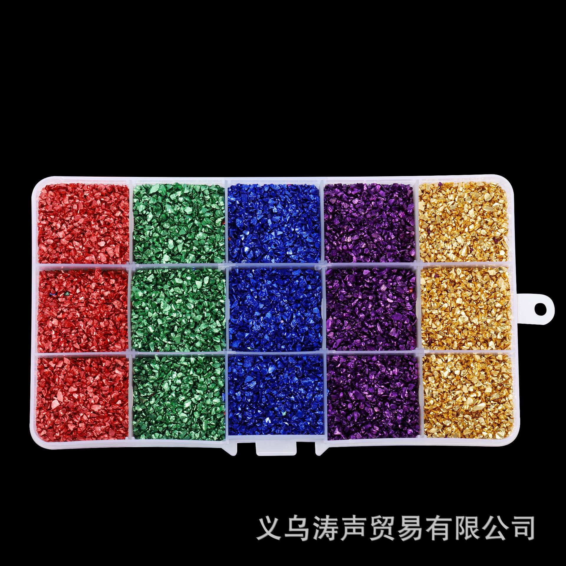 Palette de couleurs gravier 5 couleurs