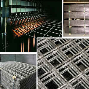 Panneau de treillis soudé en acier doux déformé 4-14 mm - Treillis de renforcement en acier galvanisé pour la construction en béton, découpe sur mesure - Product Image 2