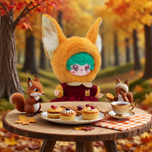 YH YUHUNG Forest Whim Blind Box Peluche a Tema Animale Scala 1/72 <span class=keywords><strong>Personaggi</strong></span> <span class=keywords><strong>di</strong></span> <span class=keywords><strong>Frozen</strong></span> Morbido Ciondolo per Zaino Portachiavi per Bambini - Product Image 5