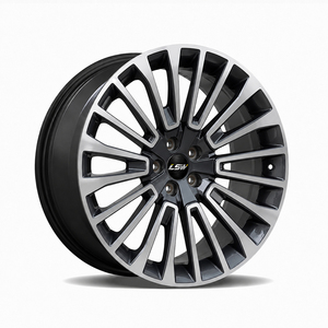 ล้อฟอร์จ LS8183 ขนาด 18 19 20 นิ้ว 5x112 5x120 สำหรับเปลี่ยนแทนของแท้ สี Gunmetal ขัดเงา สำหรับรถยนต์เมอร์เซเดสและนิสสัน - Product Image 1