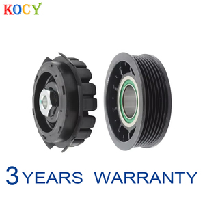 OEM 447150-1522 447150-2613 7E0820803H 7SEU17C 12V embrague de aire acondicionado para VW <span class=keywords><strong>Multivan</strong></span> 6pk 105mm sistemas de aire acondicionado - Product Image 1