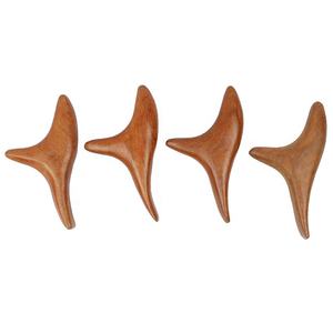 Ensemble d'outils de <span class=keywords><strong>Massage</strong></span> en bois de réflexologie traditionnelle grattage des pieds à la main masseur en bois pour la thérapie par points d'acupuncture du corps - Product Image 4