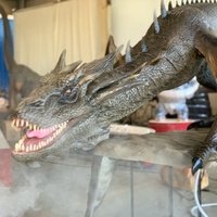Animatronics Dinosaur Playground Artificial Realist Dinosaur Animatronics Decorations Simulation Flying Dragon Model