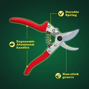 Eco-Friendly DIY <b>Long</b> Aluminum <b>Handle</b> Pruning Shears <b>for</b> Indoor & Outdoor <b>Gardening</b> and Garden Accessories - Product Image 2