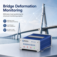 Récepteur GNSS industriel multifréquence multi-constellation RTK IP68, température de fonctionnement de -40 à 75°C pour la géodésie