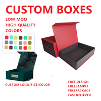 Caja de Regalo Magnética de Papel de Lujo Reutilizable y Ecológica Personalizada con Forro de Esponja para Empaque de Pelucas y Zapatos, Diseño Plegable