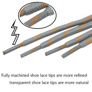 Cordones Redondos <span class=keywords><strong>de</strong></span> Estilo Deportivo para Exteriores, Duraderos, <span class=keywords><strong>de</strong></span> Poliéster con Patrón Impreso, Personalizables, para Montañismo, Senderismo y Caminatas, <span class=keywords><strong>de</strong></span> Larga Duración - Product Image 3