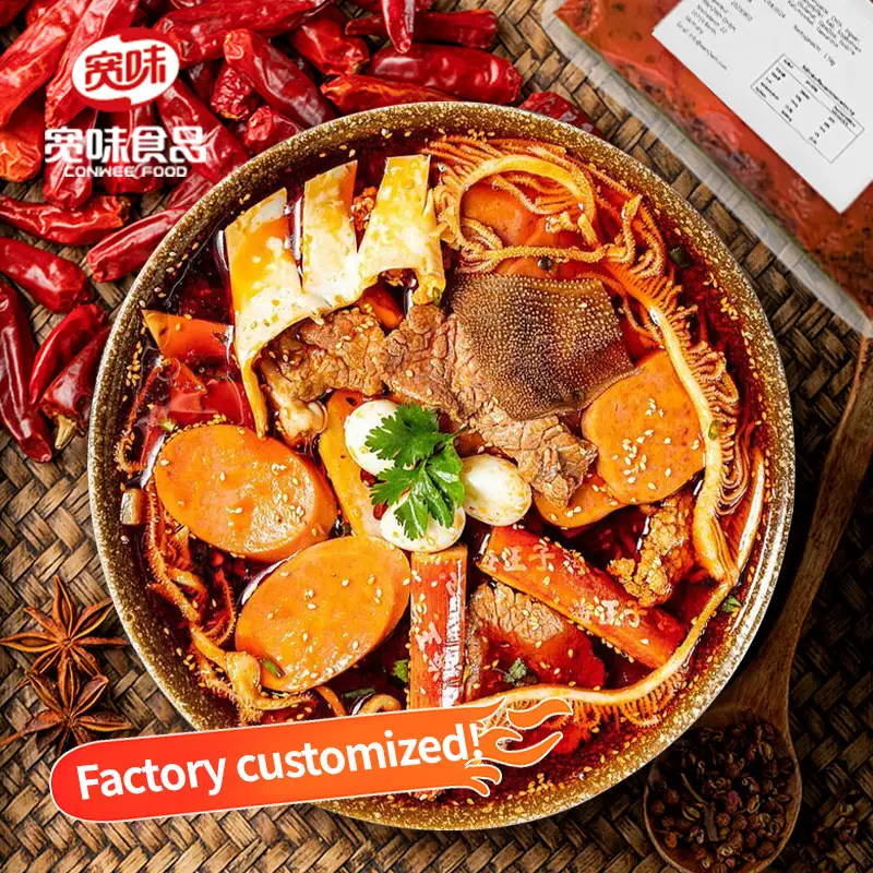 Hot Pot Base Chongqing Aroma Hochwertige Lebensmittel Meere Hotpot Instant Bio-Pilz suppe Basis