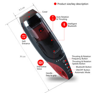 Nuevo Diseño de Masturbador Automático Masculino, Juguete Sexual con Bluetooth, Rotación y Empuje, Consolador con Nuevas Funciones - Product Image 5