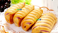 Ligne de production de pain multifonctionnelle automatique en acier inoxydable 304 avec laminoir à pâte électrique pour la fabrication de gâteaux