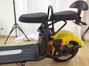 Citycoco <span class=keywords><strong>de</strong></span> scooter eléctrico 1500W 20AH 2 asiento fuera <span class=keywords><strong>de</strong></span> la carretera <span class=keywords><strong>de</strong></span> la ciudad <span class=keywords><strong>de</strong></span> scooter UE almacén CEE scooter - Product Image 5