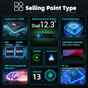 Autoradio Android pour <span class=keywords><strong>Audi</strong></span> A6/S6/RS6 1997-2004, lecteur multimédia CD, autoradio Carplay, navigation, unité principale, magnétophone - Product Image 6