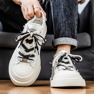 Nouvelles Chaussures en Toile Style Été 2026 pour Hommes – Chaussures de Travail Sportives Respirantes à Semelle Épaisse pour la Conduite – Chaussures Décontractées Tendance Petites Tailles - Product Image 4