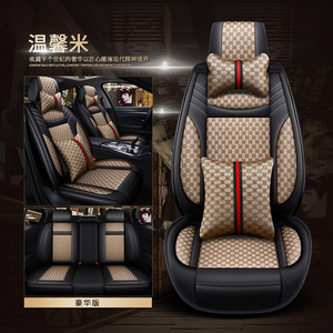 Accessori Auto di Design, <span class=keywords><strong>Coprisedili</strong></span> Universali di Marca GG per <span class=keywords><strong>BMW</strong></span>, Mercedes, Toyota, Honda, Hyundai, Kia - Product Image 4