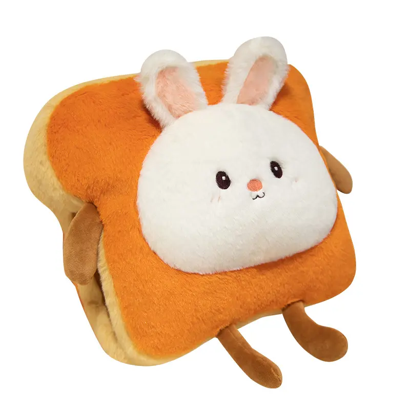 Fluffy super soft cushion with animal cute face keep the hand warmer sofa best friend pillow in cool winter OEM supplier