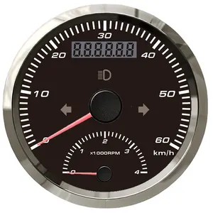 GPS <strong>Speedometer</strong> Tachometer 60km/h Speed Kph 4000 Rpm for ATV UTV GPS Blind Area Odometer Compensation - Product Image 1