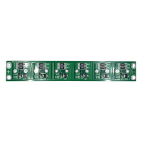 Circuit imprimé universel de super condensateur à rangée de signaux 16V20F 2.7V100F * 6 Double couche de protection d'équilibrage Super condensateur 1 pièce