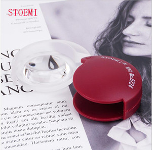 STOEMI 6724 10X Round Mini Gấp Xách Tay Bỏ Túi Kính Lúp Loupe (Kính Lúp) Với Aspheric Ống Kính - Product Image 2