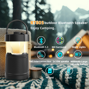 NEW Arrivals Outdoor Camping bluetooth <strong>Speaker</strong> Waterproof IPX6 10000mAh BT5.3 <strong>Speaker</strong> <strong>Portable</strong> 20W RPG <strong>Light</strong> <strong>Speakers</strong> - Product Image 3