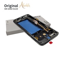Cadre de remplacement pour téléphone portable Samsung G960 S9, OLED souple d'origine, avec service pack