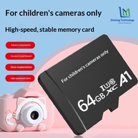 Carte mémoire pour appareil photo numérique pour enfants 64 Go 8 Go, stable et durable, prend en charge la 4K ultra HD, carte de stockage haute vitesse, carte TF en gros