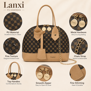 Sac à main tendance pour <span class=keywords><strong>femme</strong></span> à motif floral, avec fermeture éclair et doublure en polyester – Sac à main exclusif pour <span class=keywords><strong>femme</strong></span>, idéal pour l'export. - Product Image 2