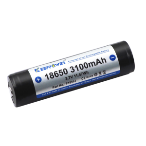 <span class=keywords><strong>KeepPower</strong></span> — batterie li-ion, rechargeable, 3100mAh, <span class=keywords><strong>18650</strong></span> V, protection P1831J, 3.7 - Product Image 4