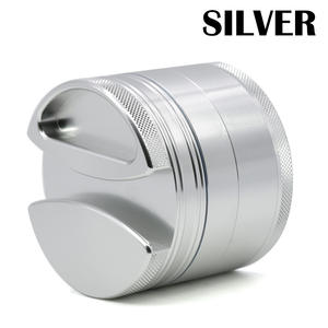 Meuleuse à fumée en métal 4 parties 75mm Logo personnalisé Meuleuse haute capacité Accessoires pour fumeurs 4407 - Product Image 6