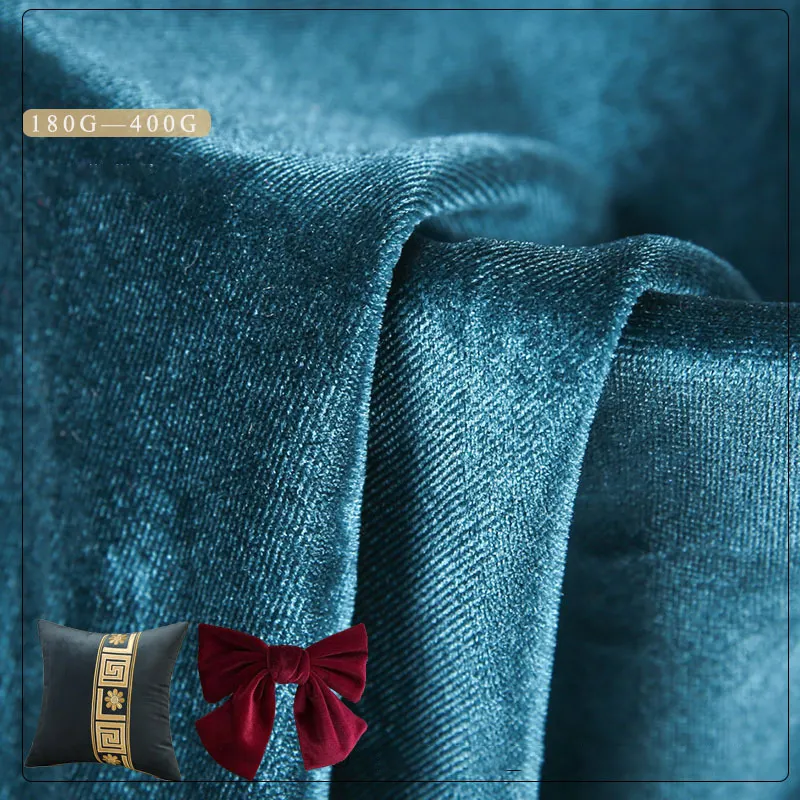 China Suppliers Manufacturer Polyester Microfiber Home Textile Velvet Pants Fabric