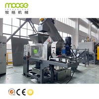 Déchets en plastique PP PE Film Extrudeuse Squeezer Dryer Machine
