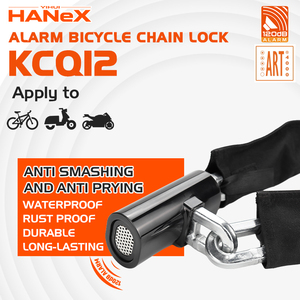 <span class=keywords><strong>Antivol</strong></span> pour vélo électrique avec alarme, chaîne de sécurité robuste en acier pour vélo et trottinette électrique - Product Image 5