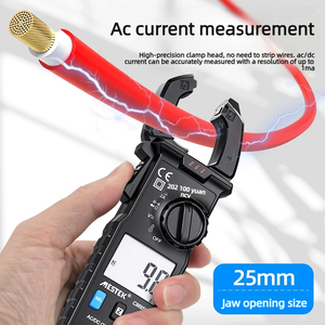 MESTEK Mini Pensampermetre, Yanmaz Dijital Multimetre, Yüksek Hassasiyetli DC Akım Test Cihazı - Product Image 4