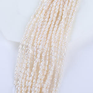 Mini Perlas de Agua Dulce Naturales de 18 cm y 2.5-3 mm para Bisutería Xiaomi Pearl, Venta al por Mayor en Zhuji - Product Image 5