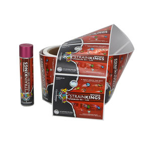 Baskılı özel yapışkanlı su geçirmez buzdolabı dondurucu geçirmez sınıf dekoratör levha etiketleri gıda ambalaj için çıkartmalar - Product Image 4