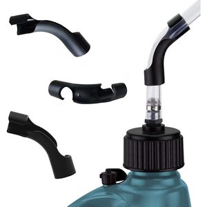Support de tuyau pour réservoir de carburant, matériau ABS, modèle 01230, ajustement universel pour les contenants de course et pratiques - Product Image 5
