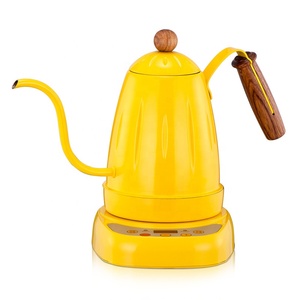 700ml 24Oz café Digital Acero inoxidable ajuste de temperatura <span class=keywords><strong>Variable</strong></span> verter sobre cuello de cisne Hervidor eléctrico - Product Image 2