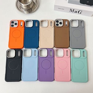 Funda Magnética Colorida Estilo Macaron a Prueba de Golpes <span class=keywords><strong>para</strong></span> <span class=keywords><strong>iPhone</strong></span> 18 Pro 15 Plus 16 17 14 13 12 <span class=keywords><strong>11</strong></span> Pro Max, Carcasa Trasera <span class=keywords><strong>para</strong></span> Teléfono Móvil - Product Image 2