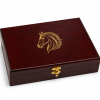 Boîte à cigares en bois de luxe faite à la main avec logo personnalisé pour le rangement de cigares haut de gamme et l'emballage cadeau