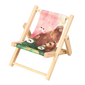 Sedia da spiaggia <span class=keywords><strong>in</strong></span> legno a forma di cartone animato, supporto per cellulare, supporto da scrivania, supporto per pigri, decorazione <span class=keywords><strong>in</strong></span> stile carino, per ufficio e <span class=keywords><strong>serie</strong></span> <span class=keywords><strong>TV</strong></span> - Product Image 5