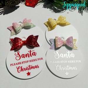 Wholesale Christmas Acrylic <strong>Baubles</strong> With Different Material - Product Image 6