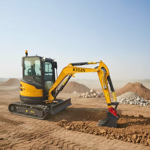 Excavatrices sur chenilles chinoises avec livraison directe, support de distribution DDP, moteur personnalisé EPA EURO5 4.5T, <span class=keywords><strong>certification</strong></span> CE - Product Image 2