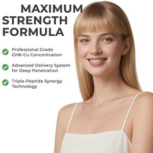 Essenza Avanzata al Peptide di Rame Adatta per Pelle Giovane Riduce le Rughe Sottili Promuove la Produzione di Collagene Migliora la Luminosità MRUIS 30ML - Product Image 3