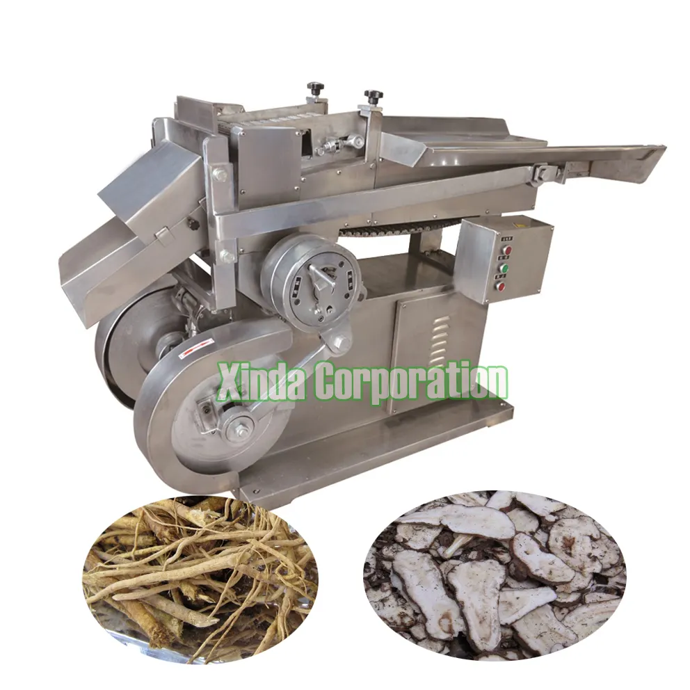 Plant Root Stalk leaves Herbal Cutter Cutting Machine