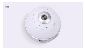 <span class=keywords><strong>Moon</strong></span> Stars Chiếu Đầy Màu Sắc Ban Đầu Hương Liệu Đồng Hồ Báo Thức Thay Đổi Đồng Hồ Ánh Sáng Ban Đêm LED 2018 Cho Trẻ Em Với 7 Màu - Product Image 5