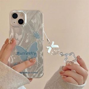 เคสโทรศัพท์ iPhone 14 13 15 16 Pro Max หรูหรา ลายเลเซอร์ย้อนยุค ลายผีเสื้อ สำหรับ iPhone 16E 11 12 Pro Max XS XR 7 8 17 Plus - Product Image 3