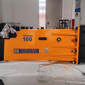 Venta caliente en 2025, modelo silencioso SB100 de la marca Soosan, diámetro de la varilla de perforación 150mm - Product Image 1