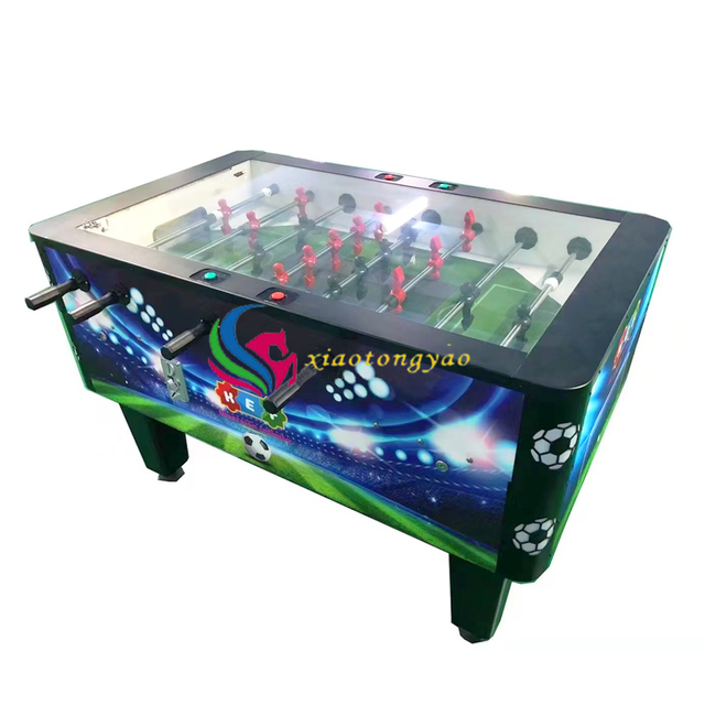 Classic Mini Soccer Table Foosball Board Game Factory Direct Indoor Sports Arcade Console Coin Payment Shooting Machine Type